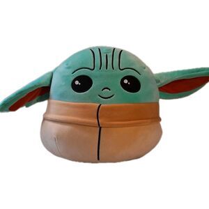 Squishmallows Star Wars Mandalorian Grogu The Child Baby Yoda 10" Plush Disney